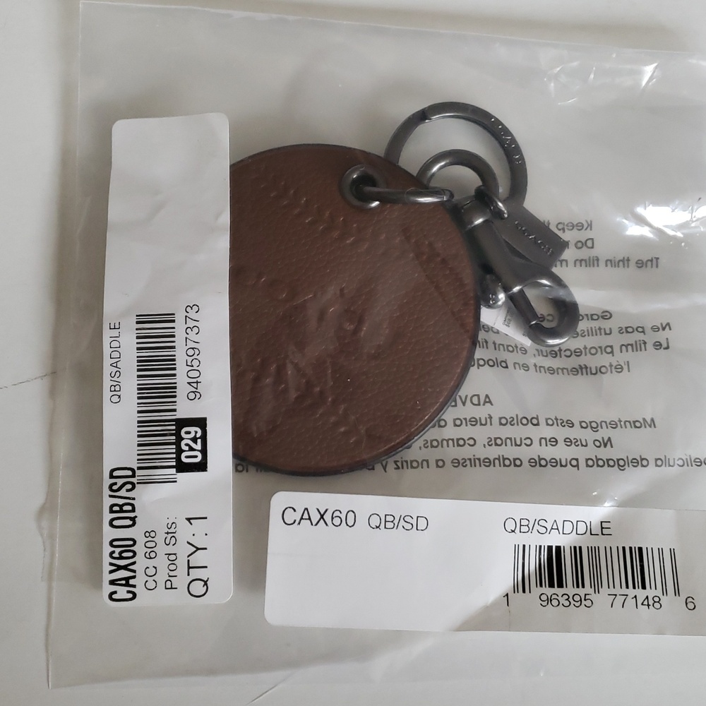 COACH BASEBALL KEY RING - Picture 5 of 5